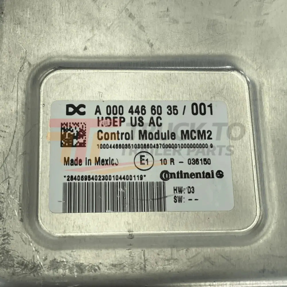 A0004467635 Genuine Detroit Diesel Ecm Engine Control Module - Truck To Trailer