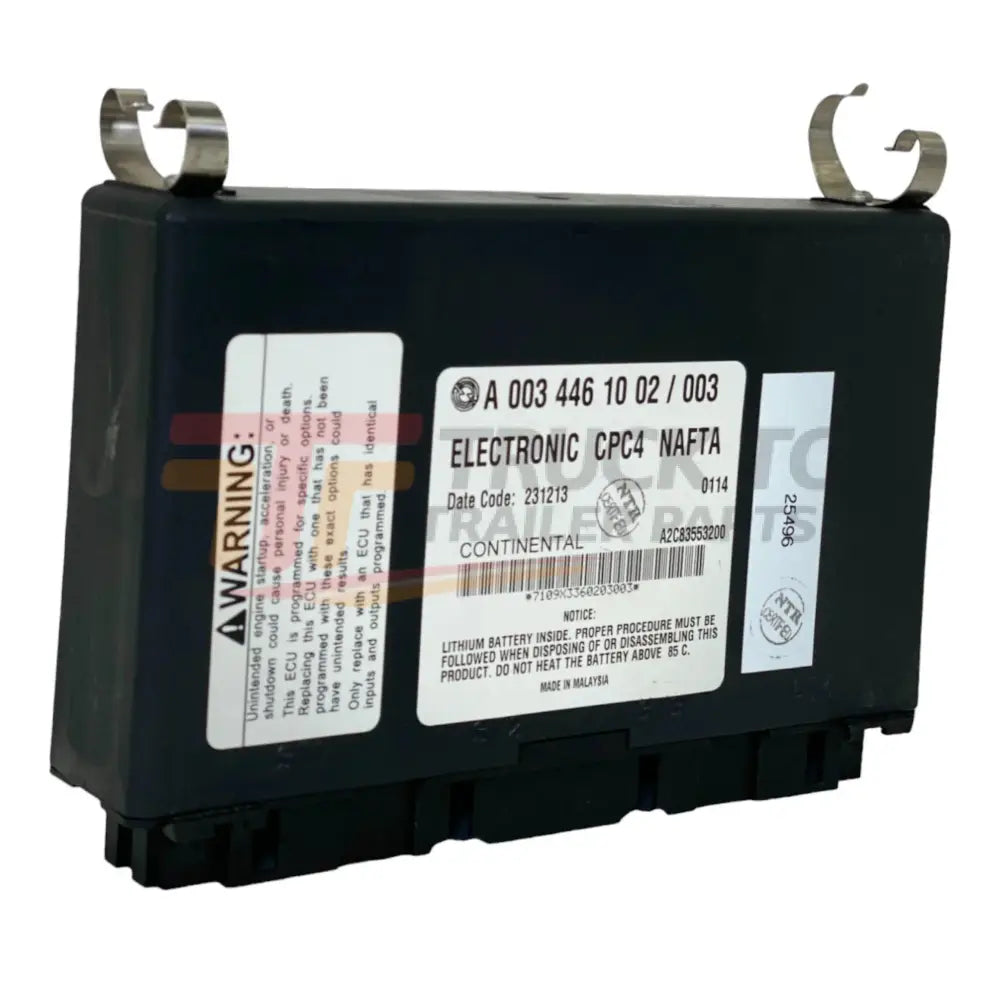 A0034461002 Freightliner Cascadia Cpc Module Cpc4 - Truck To Trailer