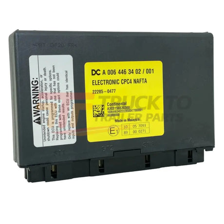 A0064463402 Genuine Detroit Diesel Cpc4 Cab Module For Freightliner - Truck To Trailer