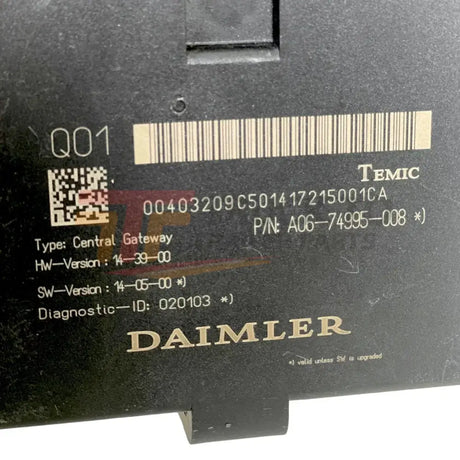 A06-74995-005 Genuine Freightliner Ecu Interface Multiplexing Control - Truck To Trailer