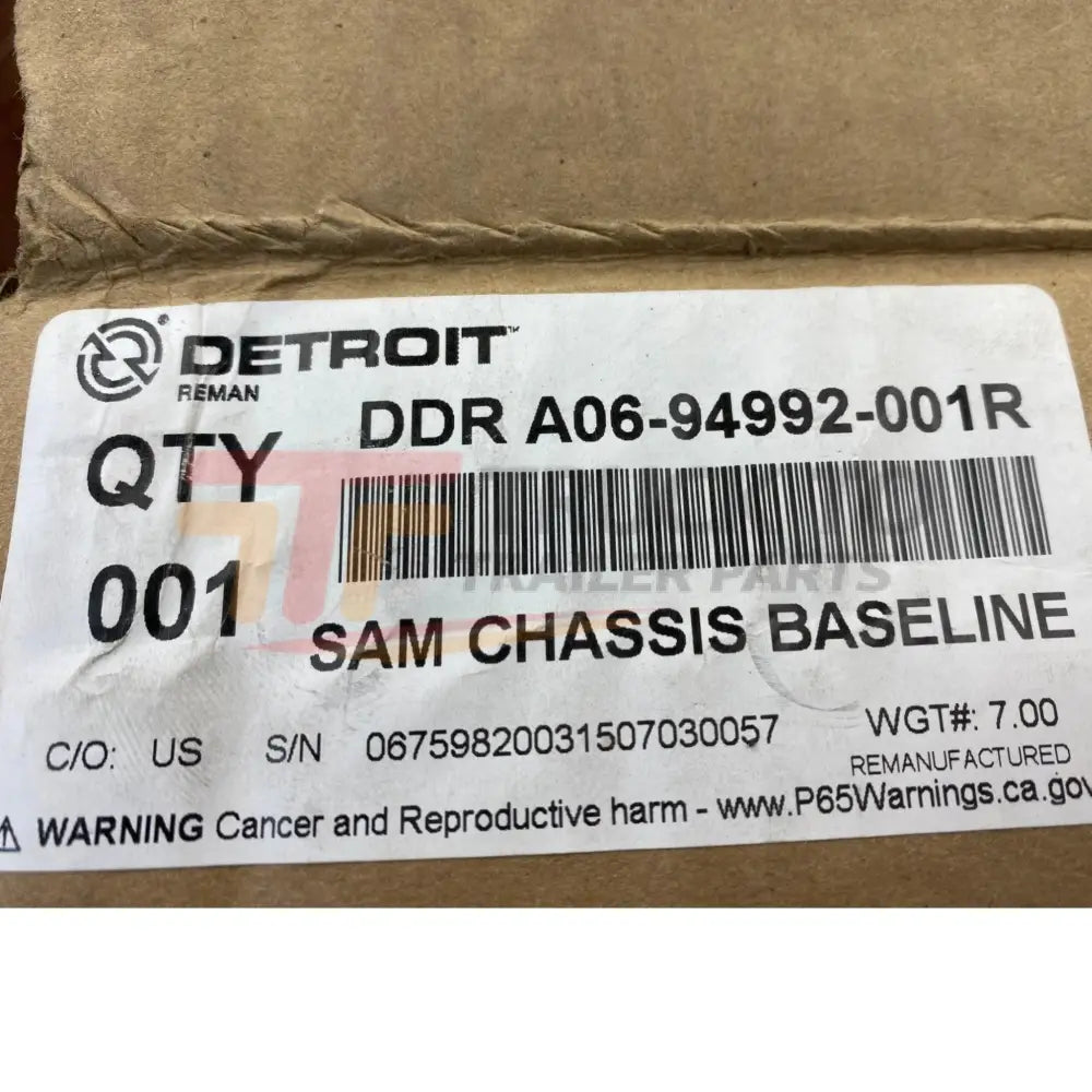 A06-94992-001 Genuine Detroit Diesel Interface Multiplexing Control Module - Truck To Trailer