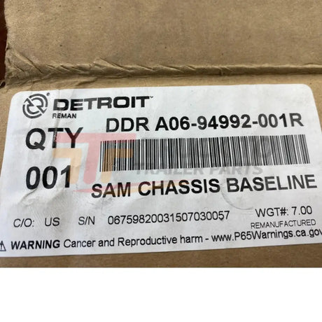 A06-94992-001 Genuine Detroit Diesel Interface Multiplexing Control Module - Truck To Trailer