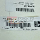 A1864907002 Genuine Freightliner Left Cowl Panel - Truck To Trailer