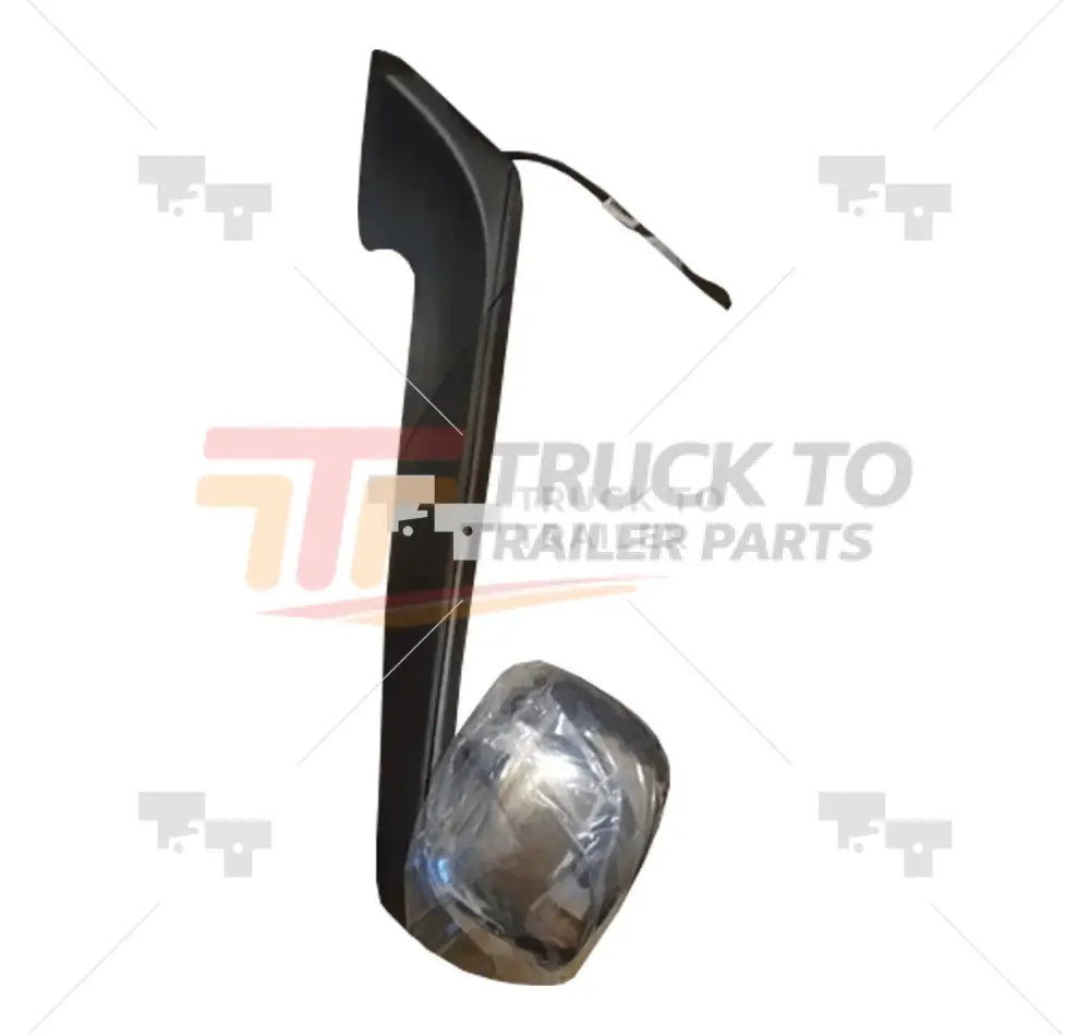 A22-77791-002 Genuine Freightliner Left Hood Mirror Chrome - Truck To Trailer