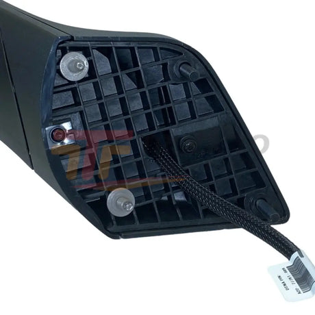 A22-77791-009 Genuine Freightliner Black Right Side Hood Mirror - Truck To Trailer