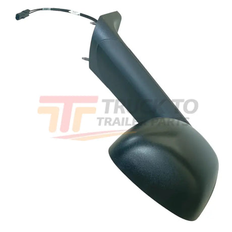 A22-77791-009 Genuine Freightliner Black Right Side Hood Mirror - Truck To Trailer