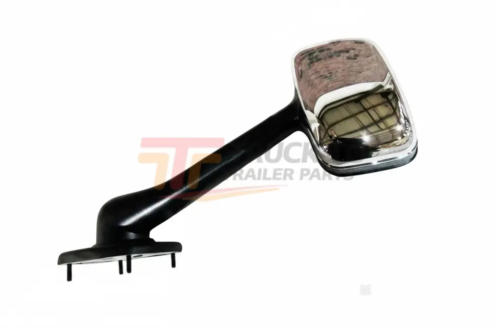 A2266565003 Genuine Freightliner Cascadia Right Side Chrome Hood Mount Mirror - Right Hand Chrome