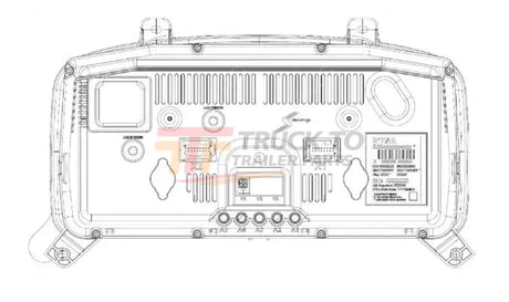 A2274911101 Genuine Freightliner Speedometer Instrument Cluster - Truck To Trailer