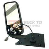 A2275498002 Genuine Freightliner Left Chrome Door Mirror - Truck To Trailer