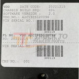 A2C1905120096 Genuine Freightliner Instrument Cluster - Truck To Trailer