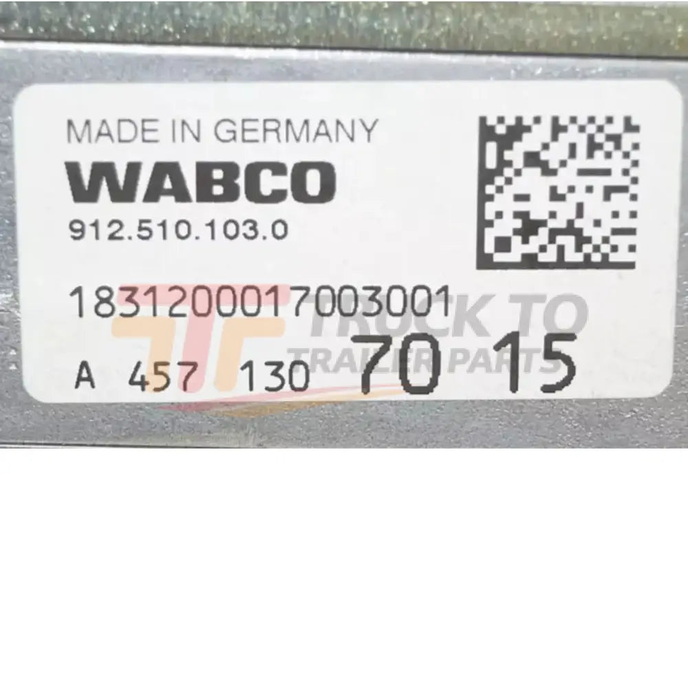 A4571307015 Genuine Wabco Air Compressor - Truck To Trailer