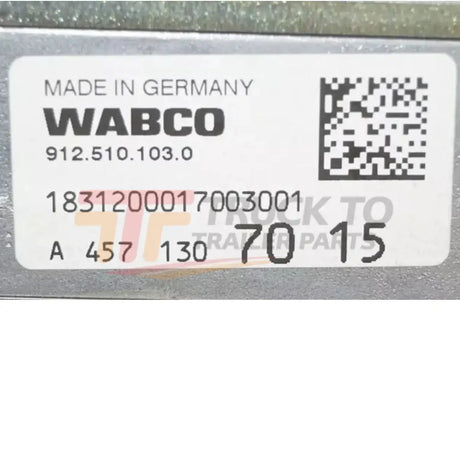 A4571307015 Genuine Wabco Air Compressor - Truck To Trailer