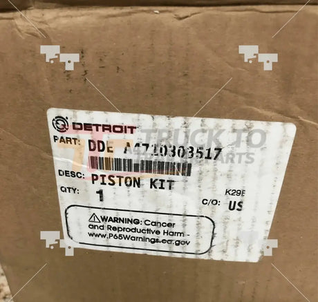 A4710303517 Genuine Detroit Diesel Piston Kit - Truck To Trailer