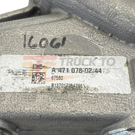 A4710780244 Genuine Detroit Diesel Fuel Filter Base Flange - Truck To Trailer