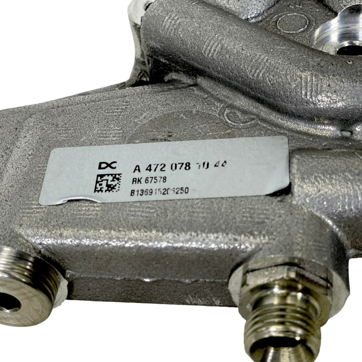 A4720781044 Genuine Detroit Diesel High Pressure Fuel Flange - Truck To Trailer