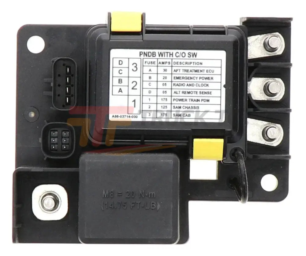 A6603714000 Genuine Freightliner Junction Box - With Cutoff Switch - Truck To Trailer