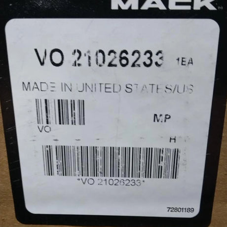 21026233 Genuine Mack Air Tank - Truck To Trailer