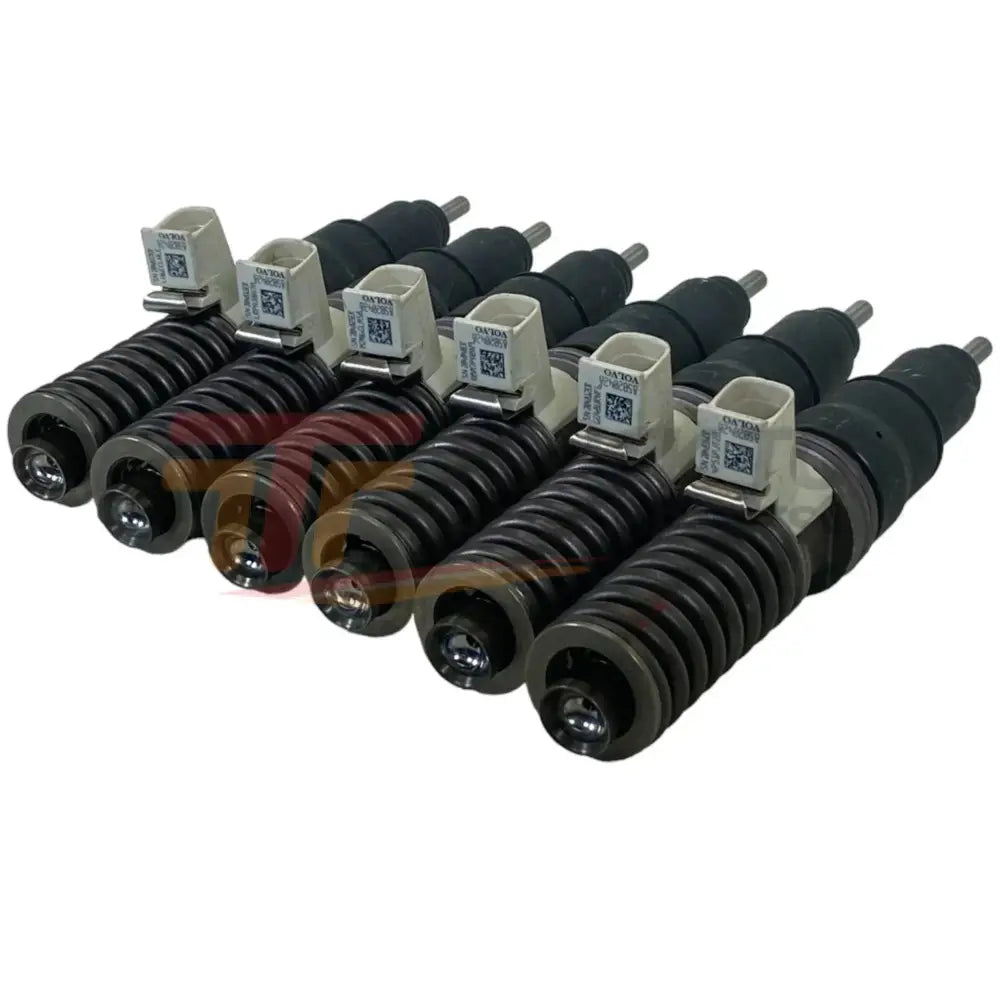 BEBE4L16001 Genuine Mack Injector Set Of Six 6 For Volvo D13 Mack Mp8 - Truck To Trailer