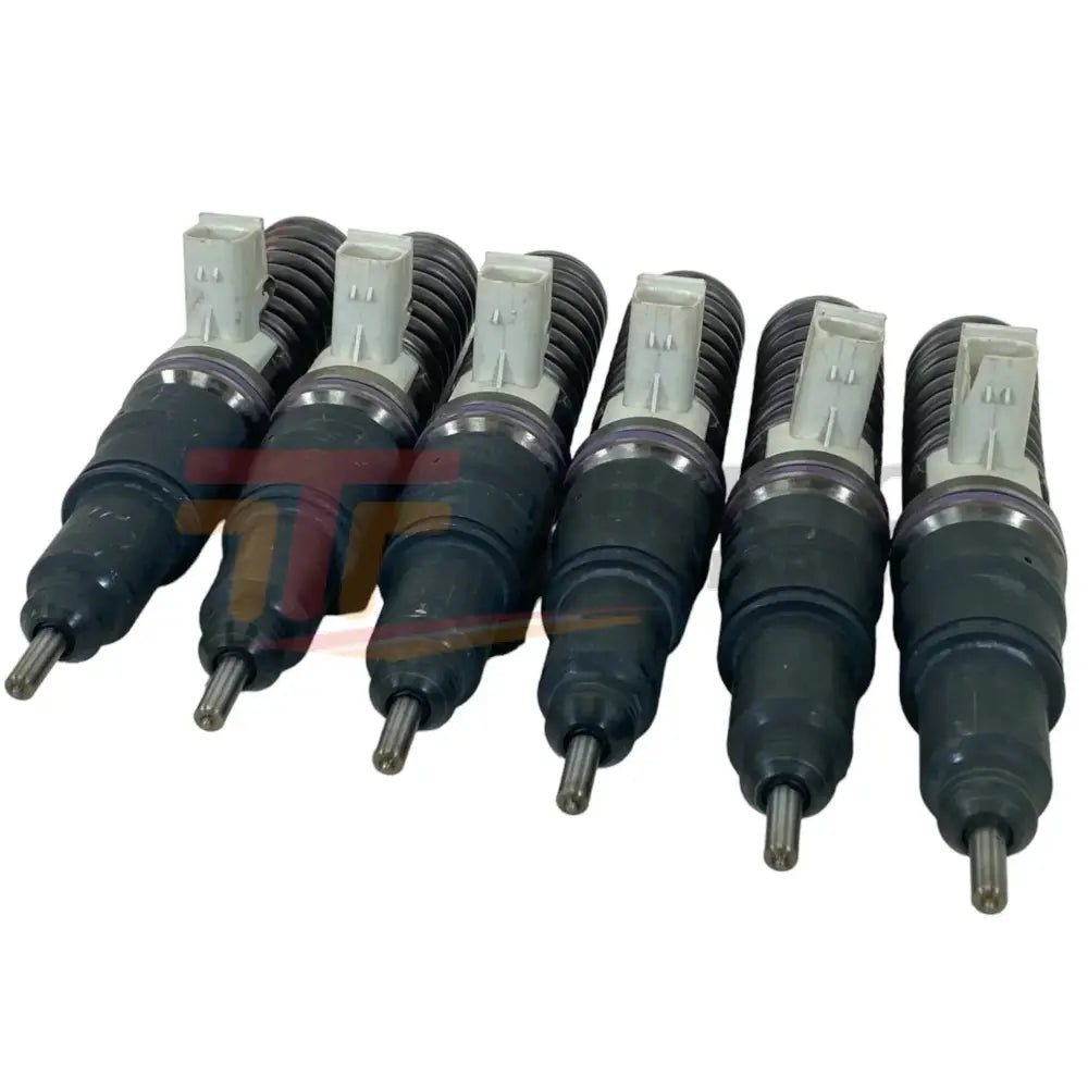BEBE4L16001 Genuine Mack Injector Set Of Six 6 For Volvo D13 Mack Mp8 - Truck To Trailer