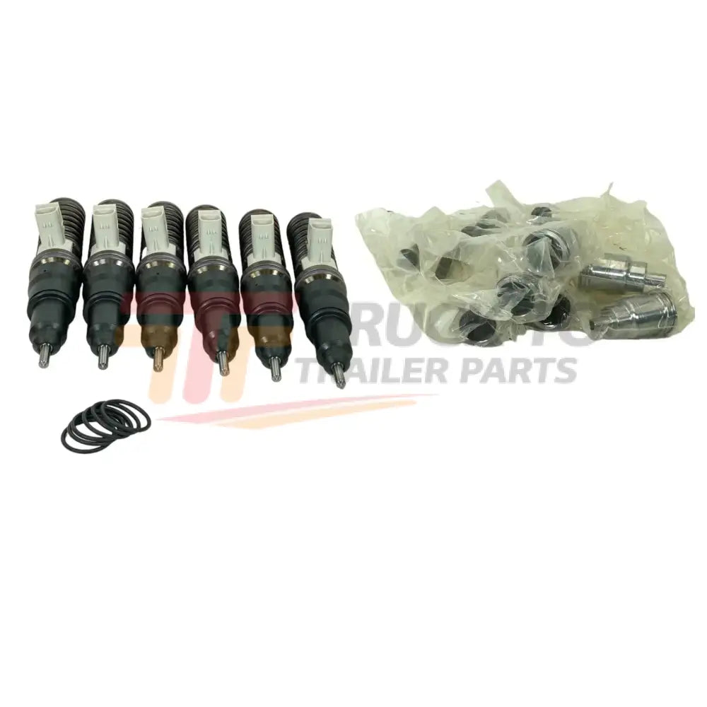BEBE5L11001 Genuine Mack Unit Injectors Kit Set Of Six For Volvo/Mack Md13 - Truck To Trailer