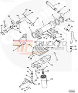 Cummins 3001484 Oil Cooler Bracket - Truck To Trailer