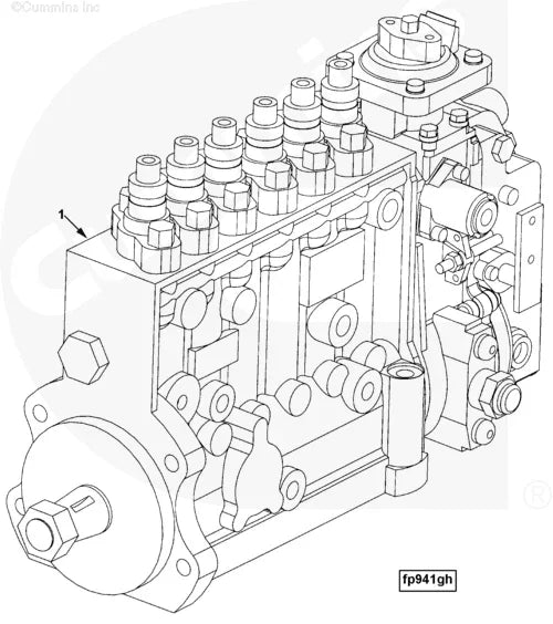 Cummins 3939850 Fuel Injection Top Level Assembly Pump – Truck To Trailer