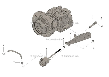 Cummins 4029709 Wastegate Actuator Kit - Truck To Trailer