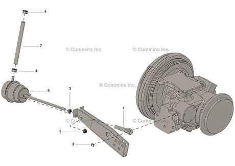 Cummins 4031386 Wastegate Actuator Kit - Truck To Trailer