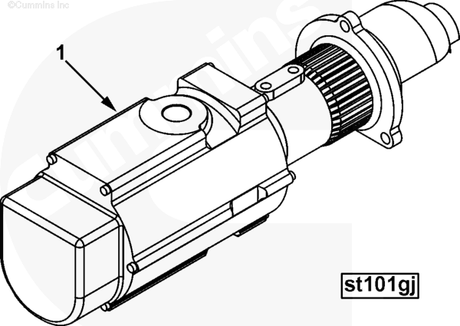 Cummins 4057977 Air Starting Motor - Truck To Trailer