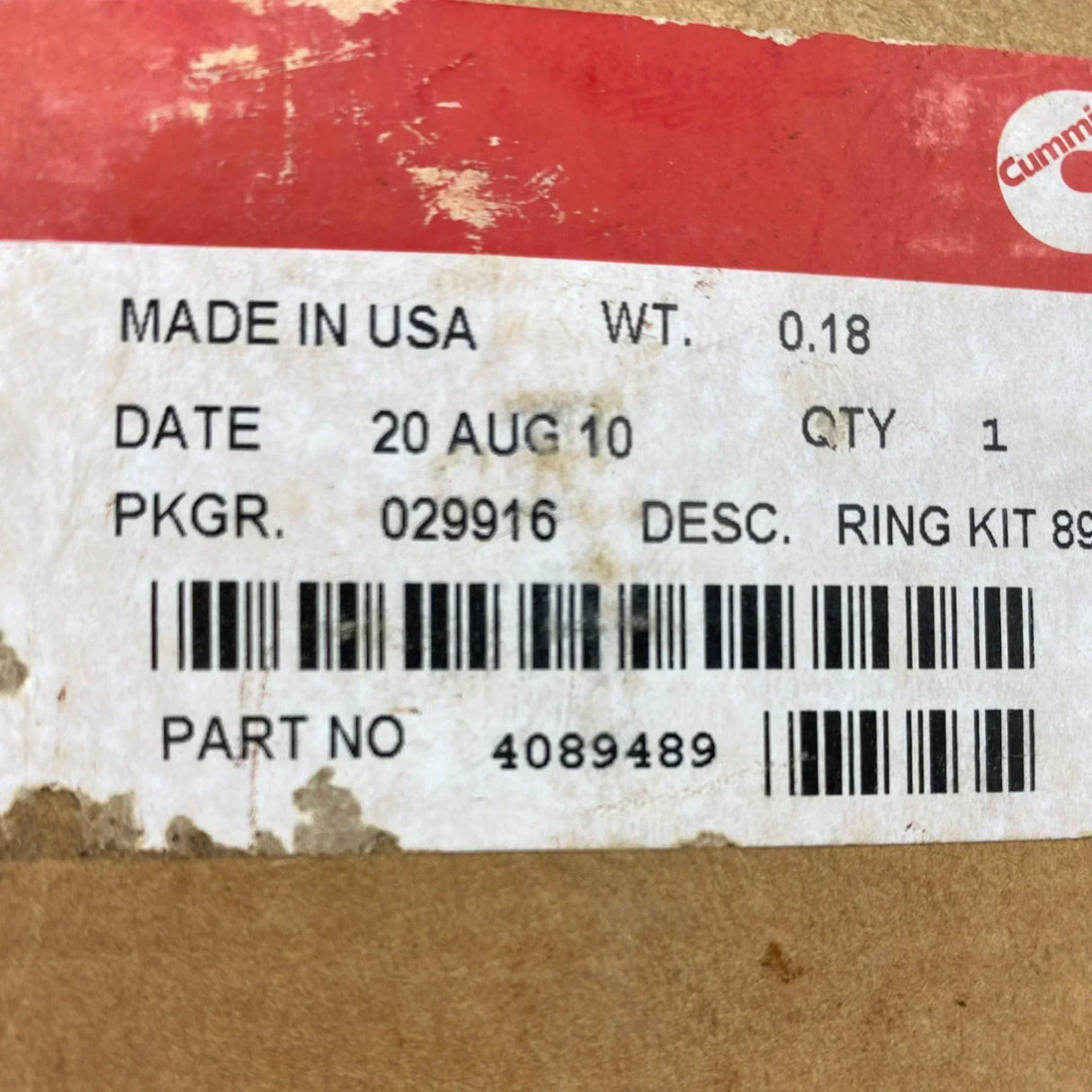 Cummins 3804500 Piston Ring Set - Truck To Trailer