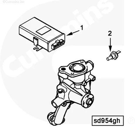 Cummins 4900785 Glow Plug Controller - Truck To Trailer