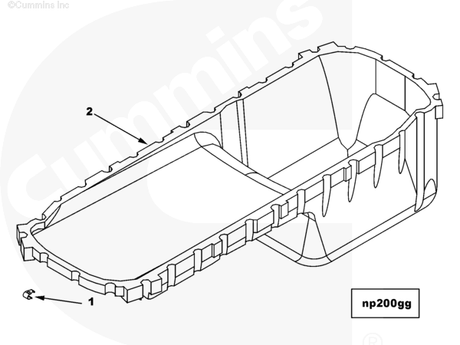 Cummins 4907474 Noise Panel - Truck To Trailer