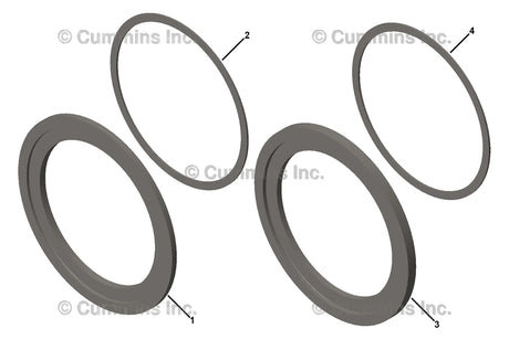 Cummins 4919182 Filter Cleaner Adapter Kit - Truck To Trailer