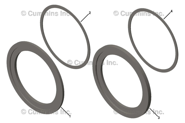 Cummins 4919182 Filter Cleaner Adapter Kit - Truck To Trailer