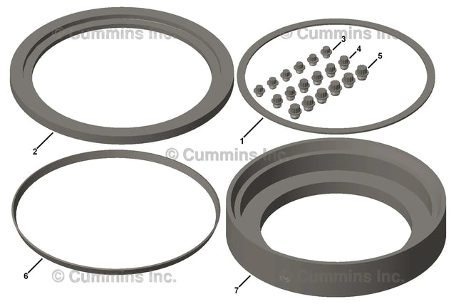 Cummins 4919791 Filter Cleaner Adapter Kit - Truck To Trailer