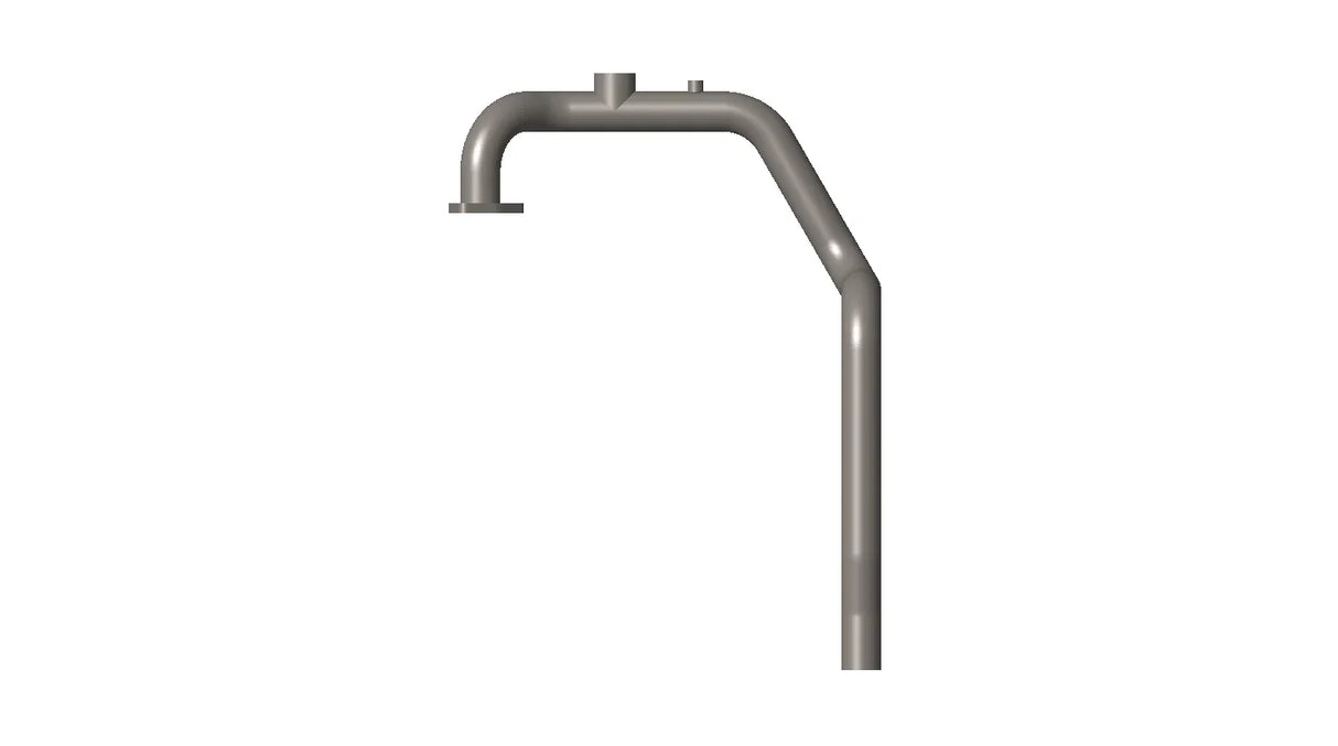 Cummins 4927862 Water Transfer Tube - Truck To Trailer