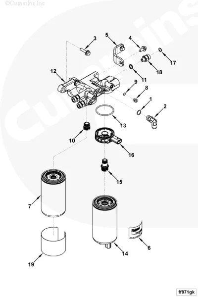 Cummins 4934087 Decal - Truck To Trailer