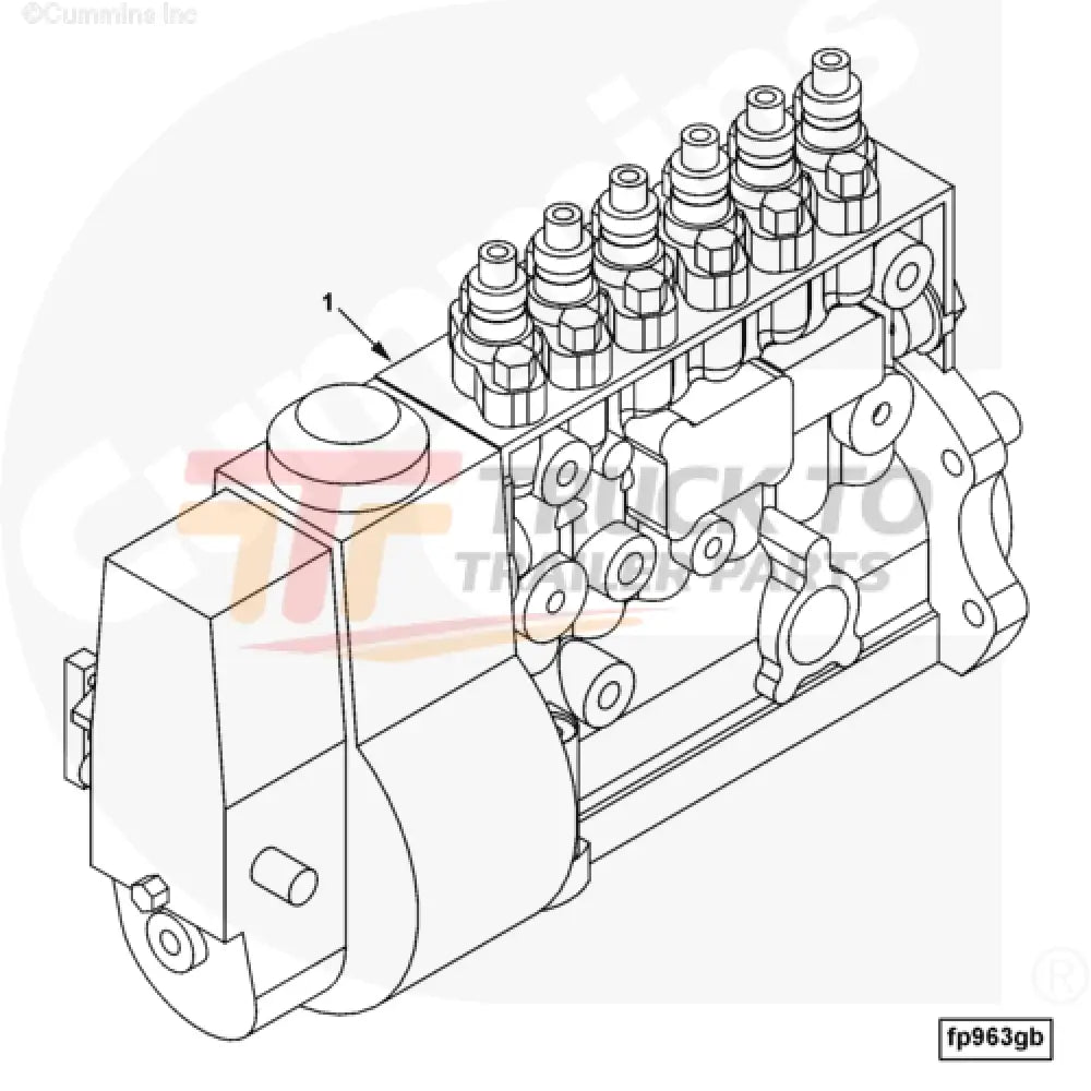 Cummins 4937513 Fuel Injection Pump - Truck To Trailer