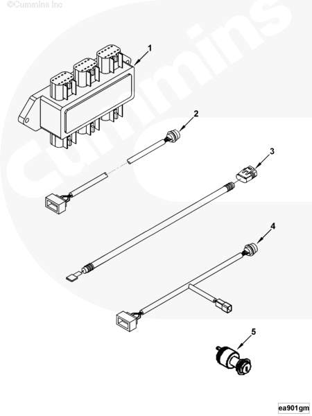 Cummins 4939810 Starting Switch - Truck To Trailer