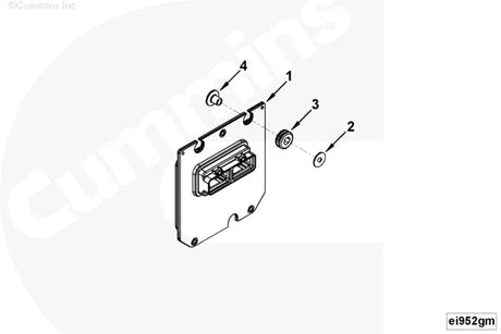 Cummins 4939816 Electronic Interface Module - Truck To Trailer