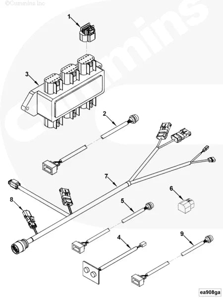 Cummins 4939836 Resistor - Truck To Trailer