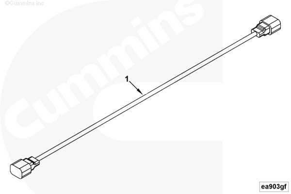 Cummins 4940618 Wiring Harness - Truck To Trailer