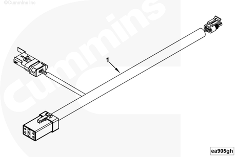 Cummins 4940622 Wiring Harness - Truck To Trailer