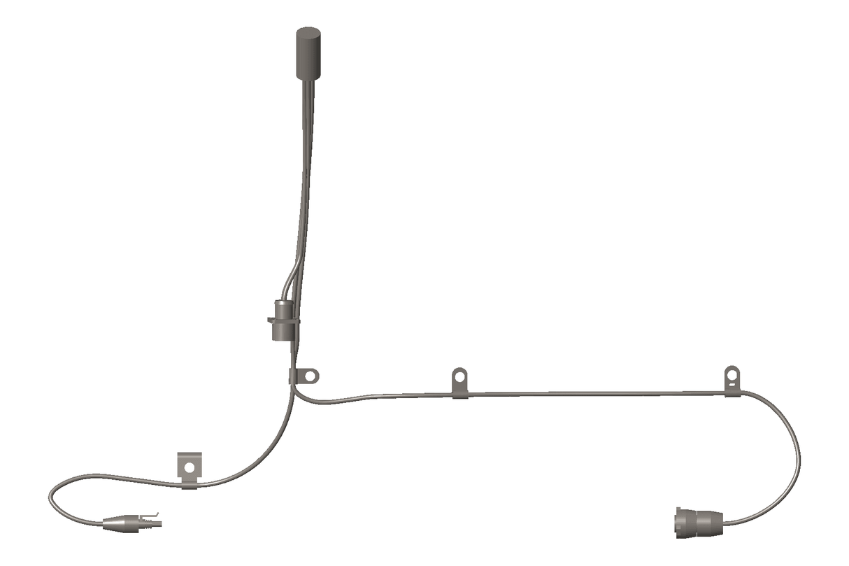 Cummins 4964187 Electronic Control Module Wiring Harness - Truck To Trailer