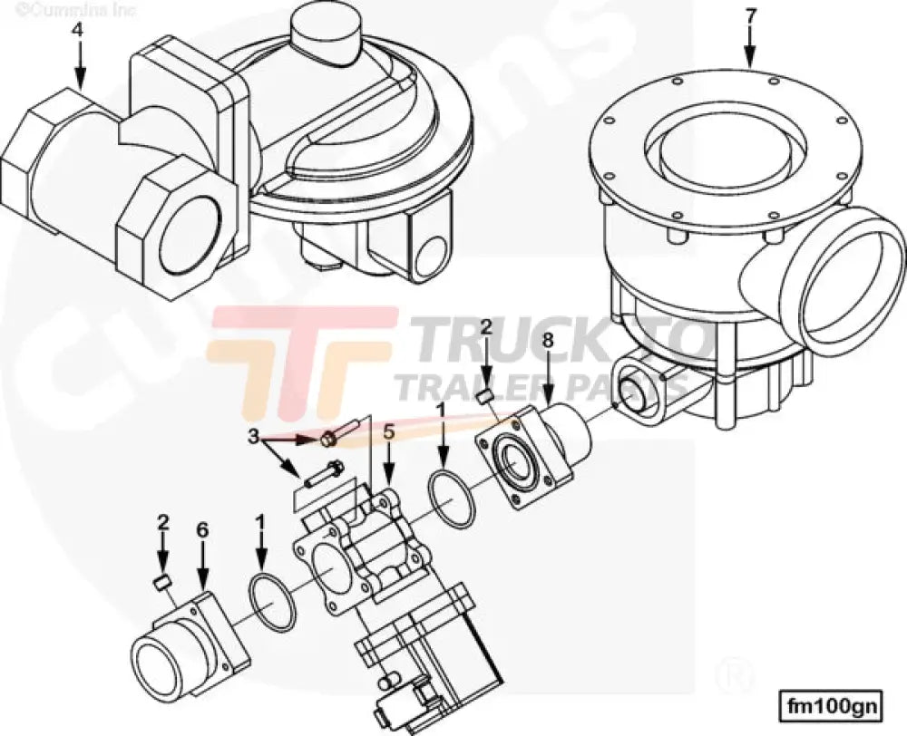 Cummins 4987663 Carburetor - Truck To Trailer