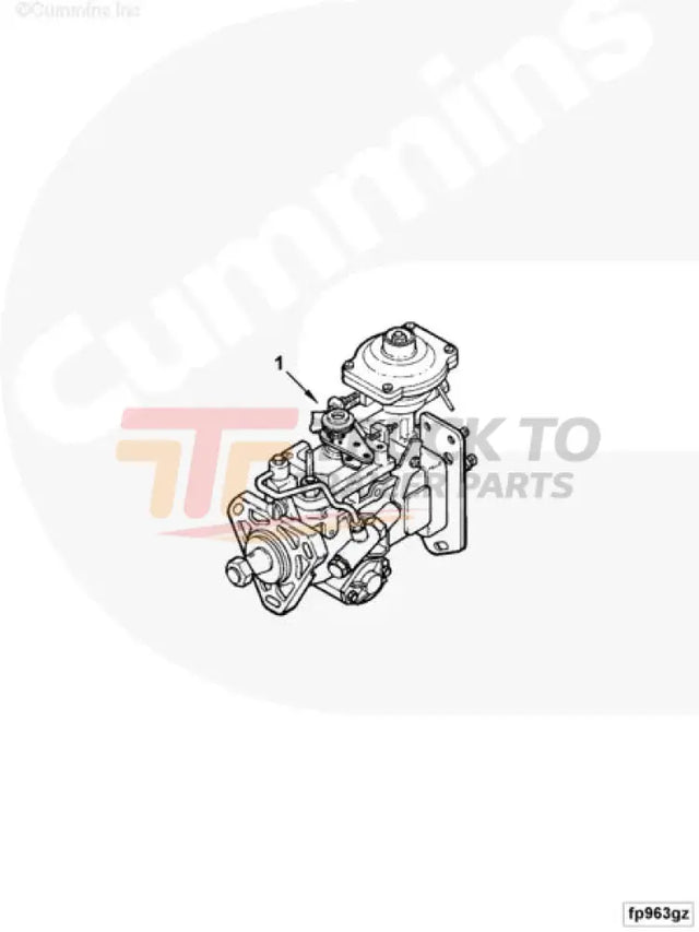 Cummins 4988565 Fuel Pump - Truck To Trailer