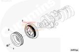 Cummins 4990271 Crankshaft Pulley - Truck To Trailer