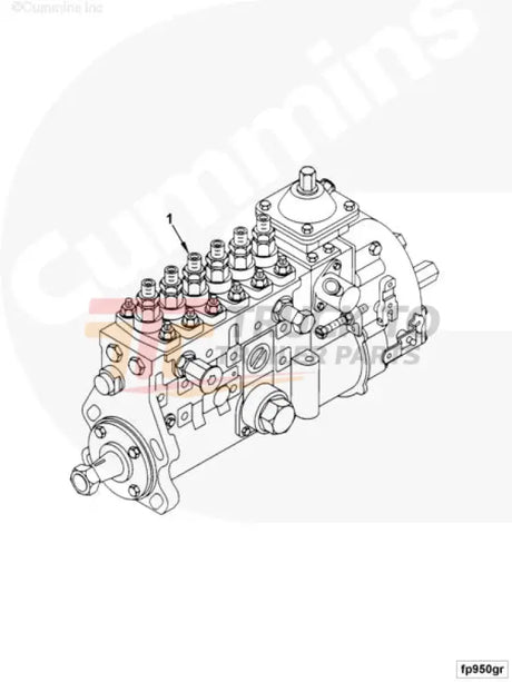 Cummins 5257436 Fuel Injection Pump - Truck To Trailer