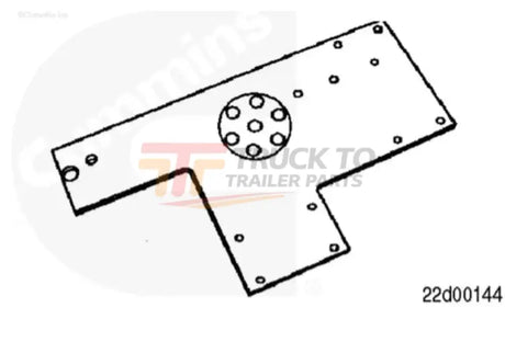 Cummins 5299317 Engine Repair Stand Kit - Truck To Trailer