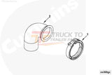 Cummins 554753 Exhaust Flange - Truck To Trailer
